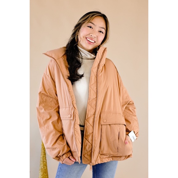 NWT Free people duvet bomber jacket - Picture 7 of 14